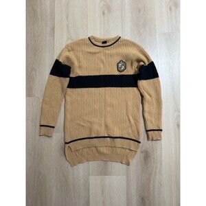 Harry Potter HUFFLEPUFF Lambswool Sweater XXL Lochaven Scotland WB Studio Tour